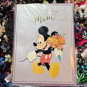 🆕American Greetings-Papersong ‘Disney’ “Mickey Mouse” Mother’s Day Card